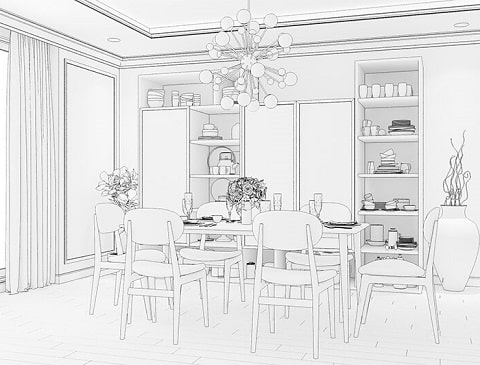 Interior design - How to design a dining room