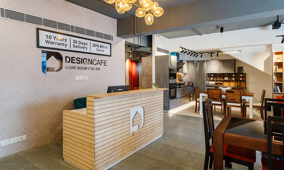 Design cafe experience center in chennai