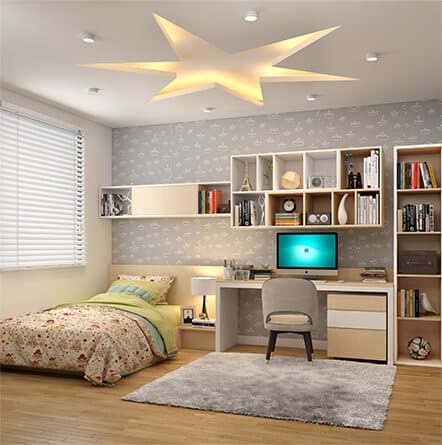 Interior cost for 2BHK flats in Hyderabad from residential interior designers.